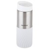Kubek termiczny 400ml stal nierdzewna 18/8 biały KB-7635