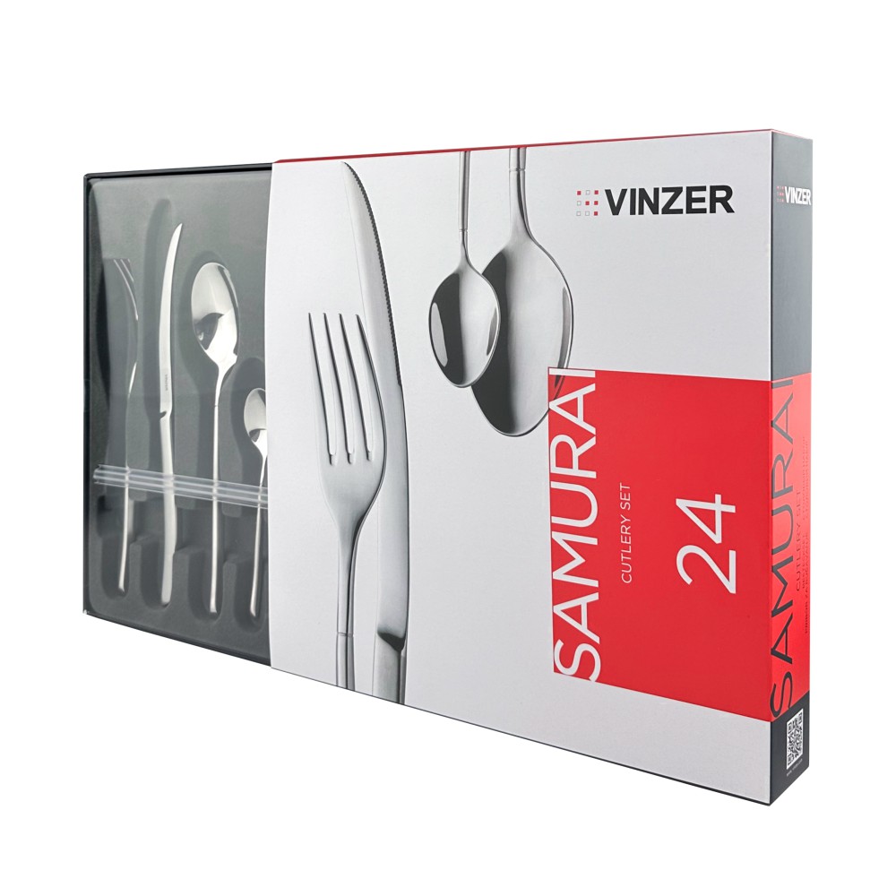 Zestaw sztućców VINZER SAMURAI 24 szt. 50094