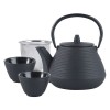 Czajniczek żeliwny Zaparzacz 1.0L z żeliwnymi filiżankami KH-1846