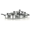Zestaw Garnków 12cz. Veneto Ze Stali Nierdzewnej NOIS