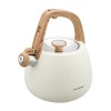 Czajnik stalowy na gaz 2.5L indukcja kremowy matowy KB-7775