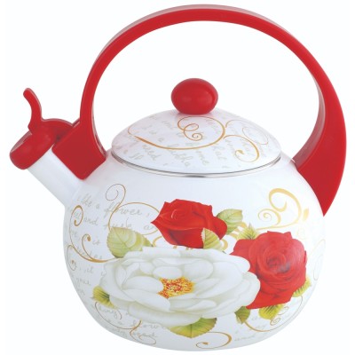 Czajnik emaliowany 2.0L emalia na indukcję gaz ROSES KH-1910