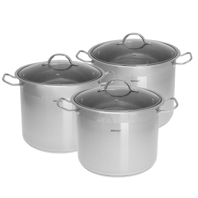 Garnki Gastro 6 ele. 11l/ 9l/ 7L KH-4313